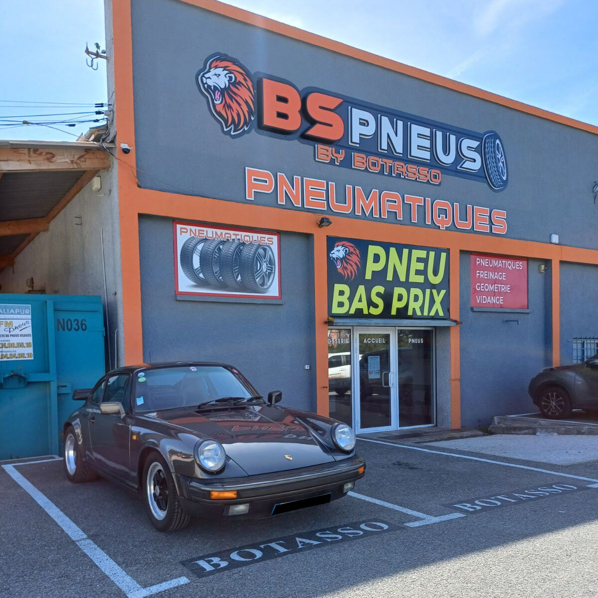 le centre BS pneus changement de pneus pas cher à la crau